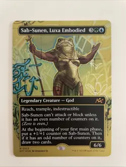 Sab-Sunen, Luxa Embodied (Borderless) (First-Place Foil) - Aetherdrift - Image 1