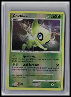 Celebi - Mysterious Treasures 7/123 Rare Reverse-Holo Pokemon TCG - Image 1