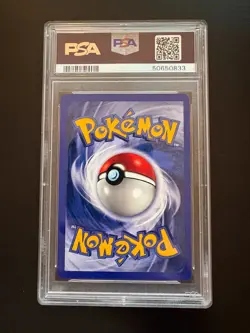 1999 Pokemon Jungle Holo Rare Clefable 1/64 PSA 8 - Image 2