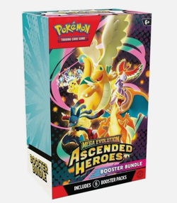 Pokemon TCG: Ascended Heroes Factory Sealed Booster Bundle Box PRESALE - Image 1