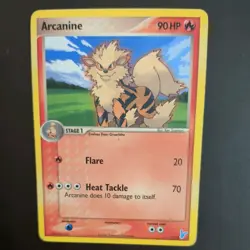 ARCANINE 1/12 POKEMON CARD (PLUSLE & MINUN TRAINER KIT SET) - Image 1