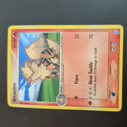 ARCANINE 1/12 POKEMON CARD (PLUSLE & MINUN TRAINER KIT SET) - Image 2