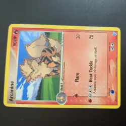 ARCANINE 1/12 POKEMON CARD (PLUSLE & MINUN TRAINER KIT SET) - Image 3