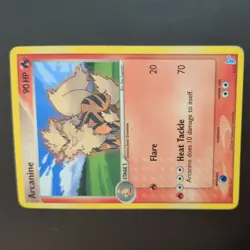 ARCANINE 1/12 POKEMON CARD (PLUSLE & MINUN TRAINER KIT SET) - Image 4