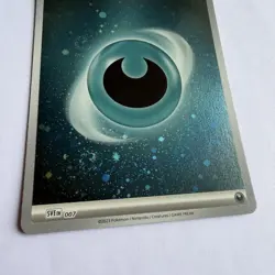 Pokemon TCG 151 Cosmos Holo Darkness Energy 007 *5 Swirls* Pack Fresh / NM Card - Image 2