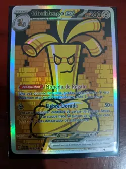 Pokemon Paradox Rift - GHOLDENGO EX - SPECIAL ILLUSTRATION RARE 252/182 - NM - Image 1