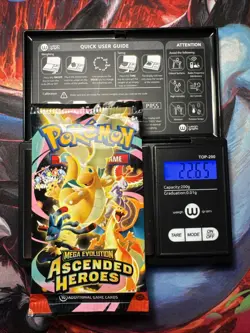 VERY HEAVY! GOD PACKUU SIRUU 22.65! Ascended Heroes Pokemon TCG Booster (SEALED) - Image 1