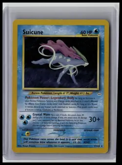 Suicune - Neo Revelation 27/64 Rare Non-Holo Pokemon TCG - Image 1