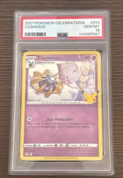 2021 POKEMON CELEBRATIONS #014 COSMOEM PSA 10 - Image 1