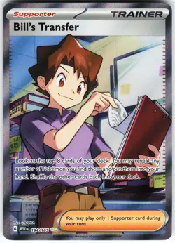 Bill's Transfer - 194/165 Pokemon SV: Scarlet & Violet 151 Holo Ultra Rare NM - Image 1
