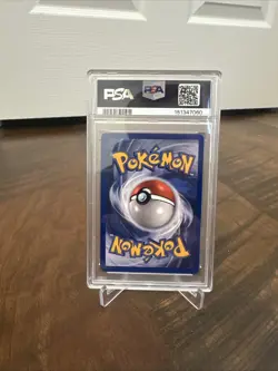 Pokemon TCG Professeur Chen 88/102 Base Set 1st Edition French NM-MT PSA 8 - Image 2