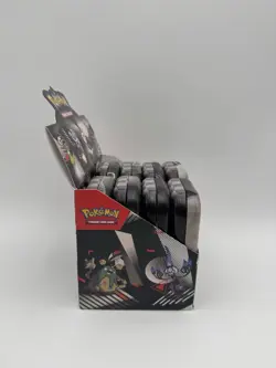 Pokemon Black Bolt & White Flare Unova Mini Tin Display (8 Tins Total) No Packs - Image 2