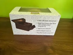 Pokemon TCG Wooden 25th Anniversary Celebration Deck Box New / Sealed in Box - Image 2
