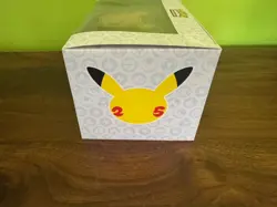 Pokemon TCG Wooden 25th Anniversary Celebration Deck Box New / Sealed in Box - Image 4
