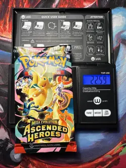 VERY HEAVY! GOD PACKUU SIRUU 22.59g Ascended Heroes Pokemon TCG Booster (SEALED) - Image 1