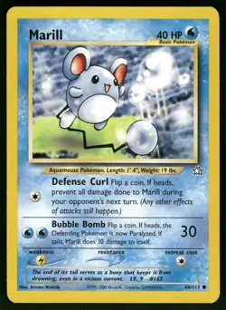 Marill 066/111 Neo Genesis Pokemon - Image 1