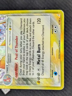 Charizard 4/100 (Delta Species) - ex Crystal Guardians Holo Rare Pokemon TCG DMG - Image 5