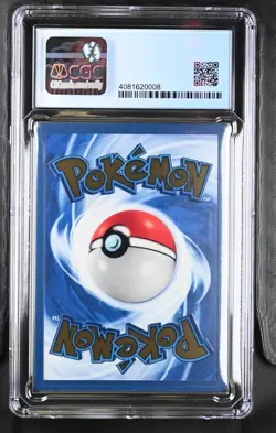 Pokemon Gold Metal Charizard 4/102 CGC 9.5 (Now 10)Original Blue Label Subgrades - Image 2
