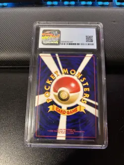 Pokemon TCG Aerodactyl Awakening Legends Holo Rare CGC 9 Japanese 2001 #142 - Image 2