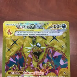 Pokemon TCG Charizard EX #228/197 Obsidian Flames Near Mint Condition - Image 3