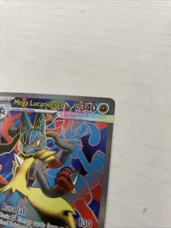 Pokemon Mega Lucario EX 160/132 Full Art Mega Evolution NM/M - Image 3