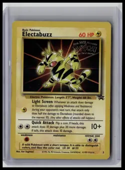 Electabuzz (Movie Promo) - WoTC Promo 2/53 Stamped Non-Holo Pokemon TCG - Image 1