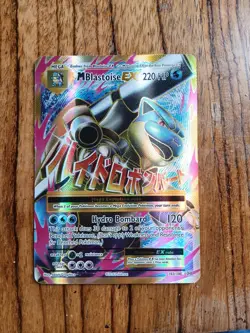 Pokemon XY Evolutions Mega Blastoise EX 2016 102/108 Full Holo - Image 1