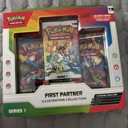 Pokemon TCG First Partner Illustration Collection Series 1 New SealedBOX - Image 1
