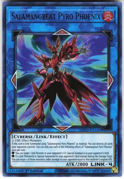 Salamangreat Pyro Phoenix MP20-EN169 Yugioh TCG Ultra Rare MP/LP - Image 1