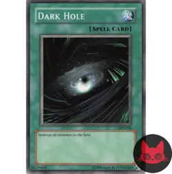 Yugioh Dark Hole SDJ-026 Common LP - Image 1