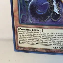 Doomking Balerdroch GFP2-EN113 Ultra Rare 1st Edition LP Yugioh TCG - Image 5