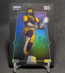 Alvin Kamara CAMERA Steel Battlefoil 2026 Bo Jackson Battle Arena #BF-280 Saints - Image 1