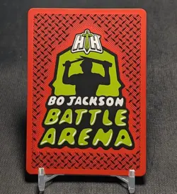 Alvin Kamara CAMERA Steel Battlefoil 2026 Bo Jackson Battle Arena #BF-280 Saints - Image 2