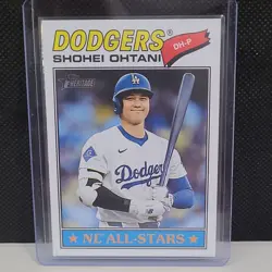 Topps 2026 Heritage Shohei Ohtani #290 Dodgers NL All-Stars Baseball Card - Image 1