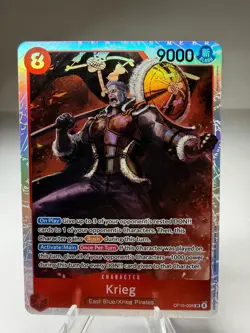Krieg OP15-008 SR One Piece Adventure on Kami's Island NM - Image 1