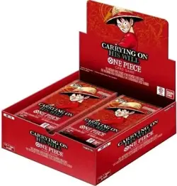 One Piece OP-13 Carrying on His Will New Booster Box English Sealed - Image 1