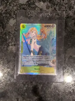 One Piece Nami EB03-053 SR Heroines Edition English Foil - Image 1
