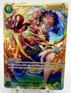 Monkey D. Luffy - SEC - OP13-118 - Carrying on His Will - One Piece - ENGLISH - Image 1