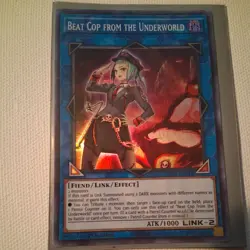 *MINT* 🔥 YUGIOH BEAT COP FROM THE UNDERWORLD GEIM-EN048 1ST COLLECTORS RARE NM - Image 1