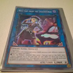 *MINT* 🔥 YUGIOH BEAT COP FROM THE UNDERWORLD GEIM-EN048 1ST COLLECTORS RARE NM - Image 2