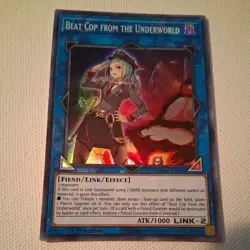*MINT* 🔥 YUGIOH BEAT COP FROM THE UNDERWORLD GEIM-EN048 1ST COLLECTORS RARE NM - Image 4
