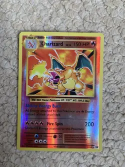 Pokemon Charizard 11/108 Reverse Holo Rare XY Evolutions - Image 3