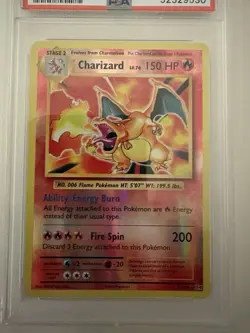 PSA 9 MINT Charizard 11/108 Reverse Holo XY Evolutions 2016 Pokemon Card - Image 4