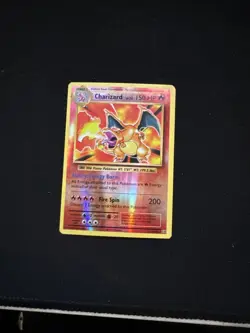 Pokemon TCG Charizard Evolutions 11/108 Reverse Holo Rare Card VLP - Image 1