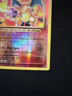 Pokemon TCG Charizard Evolutions 11/108 Reverse Holo Rare Card VLP - Image 5