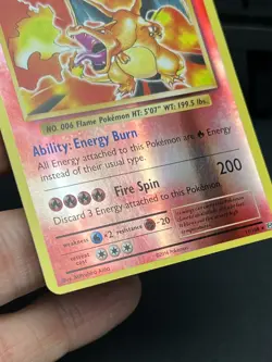Charizard Reverse Holo Rare XY Evolutions 11/108 Pokemon Card Trading Card TCG - Image 4