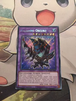 YUGIOH Paladino Oscuro BLMM-it008 Rara segreta 1stEd CHIBI alt Artwork nm - Image 1
