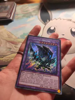 YUGIOH Paladino Oscuro BLMM-it008 Rara segreta 1stEd CHIBI alt Artwork nm - Image 3