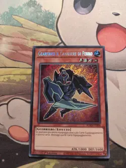 YUGIOH Gearfried BLMM-it004 Rara segreta 1stEd CHIBI alt Artwork nm - Image 1