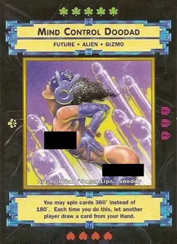 "Mind Control Doodad" - Xxxenophile CCG Card - Image 1